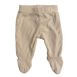 monica + andy Footed Baby Pant - Cream